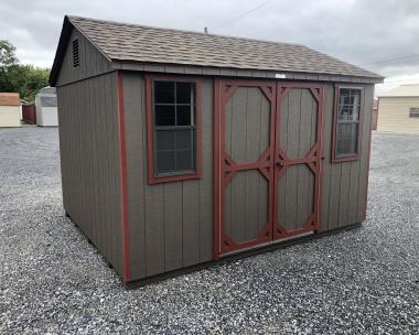 10x12 Peak side storage shed Et-18815