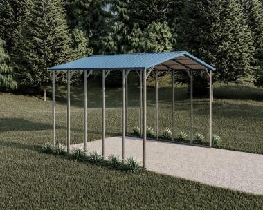 Metal Carport - TOL Everest Platinum Series - Sizes up to 30x41x20 - Built for Height